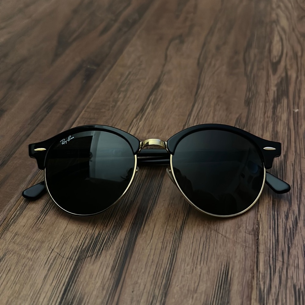 RAYBAN CLUBROUND CLASSIC SUNGLASSES
